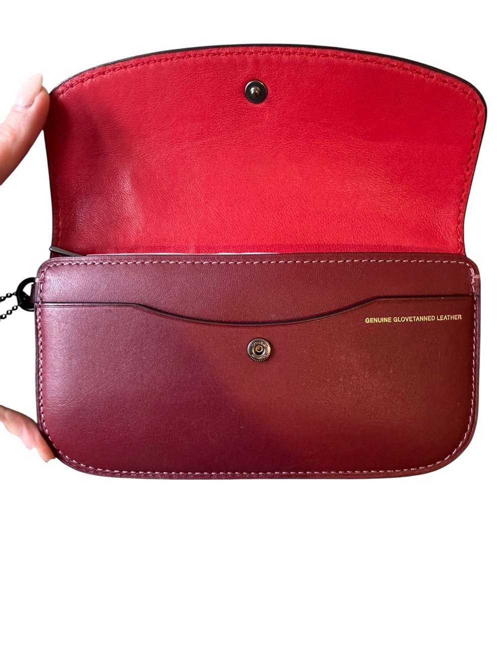 ✨ Coach 1941 Glovetanned Leather Wallet/Clutch ✨ Style No. 65244 - Picture 3 of 6